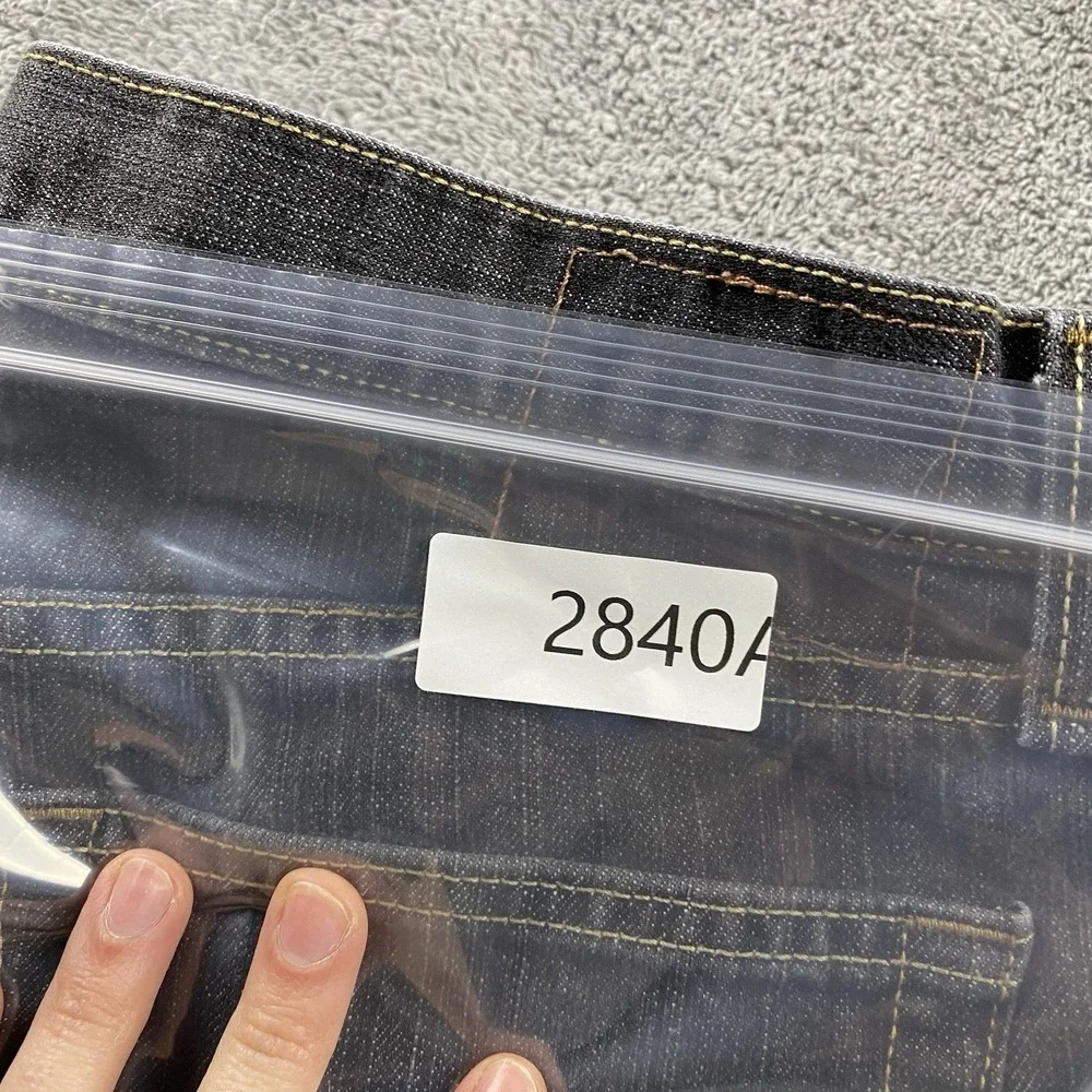 Levis 514 Slim Straight‎ Jeans Mens 36x34 Gray Mid Rise